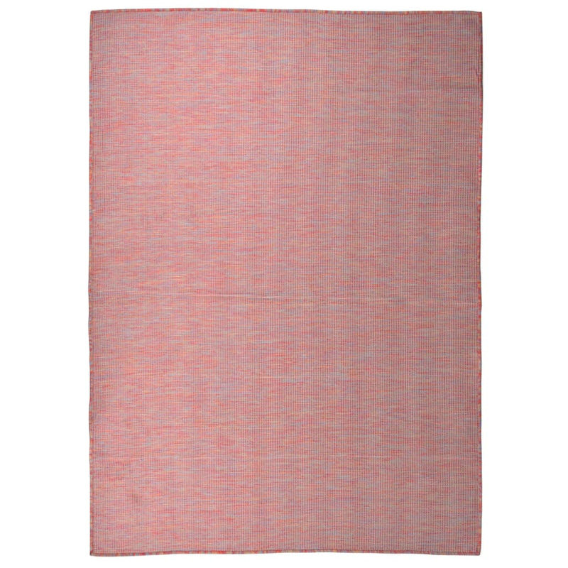 VIDAXL ESTAGGIO FLAT FLAT -WEAD 200x280 cm rosso