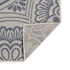 Vidaxl tappeto esterno con pattern piatto -80x250 cm blu