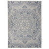 Vidaxl tappeto esterno con pattern piatto -velle 200x280 cm blu