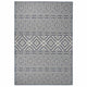Vidaxl tappeto esterno con pattern piatto -ze 160x230 cm blu