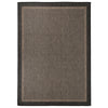 Vidaxl tappeto esterno piatto intrecciato 140x200 cm marrone scuro