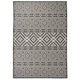 Vidaxl tappeto esterno con motivo intrecciato piatto 140x200 cm nero