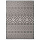 Vidaxl tappeto esterno con pattern piatto -velle 200x280 cm nero