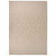 Vidaxl tappeto esterno con pattern piatto -veghevole 120x170 cm marrone