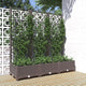 Plantilla Vidaxl con Slat Work 120x40x121.5 cm de polipropeno marrón
