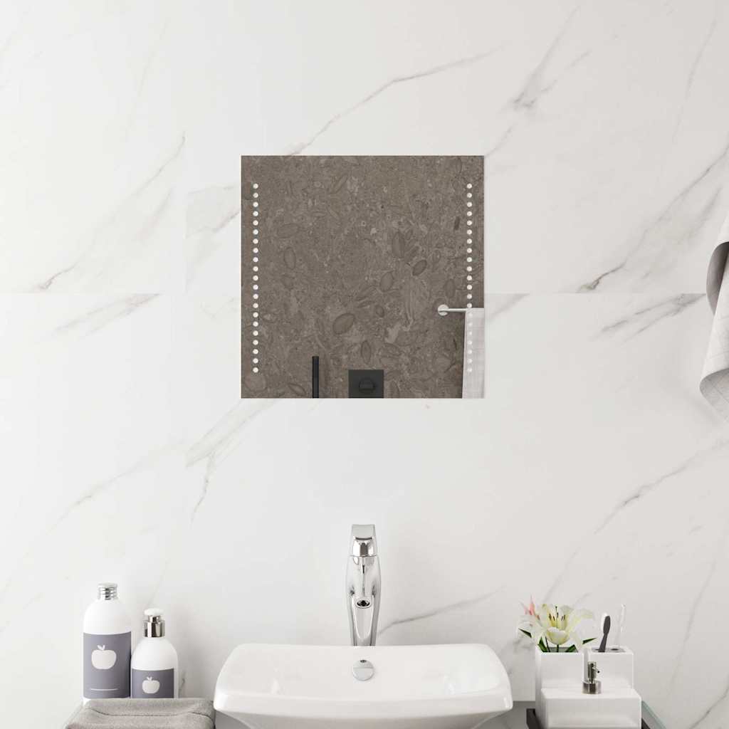 Specchio da bagno Vidaxx LED 40x40 cm