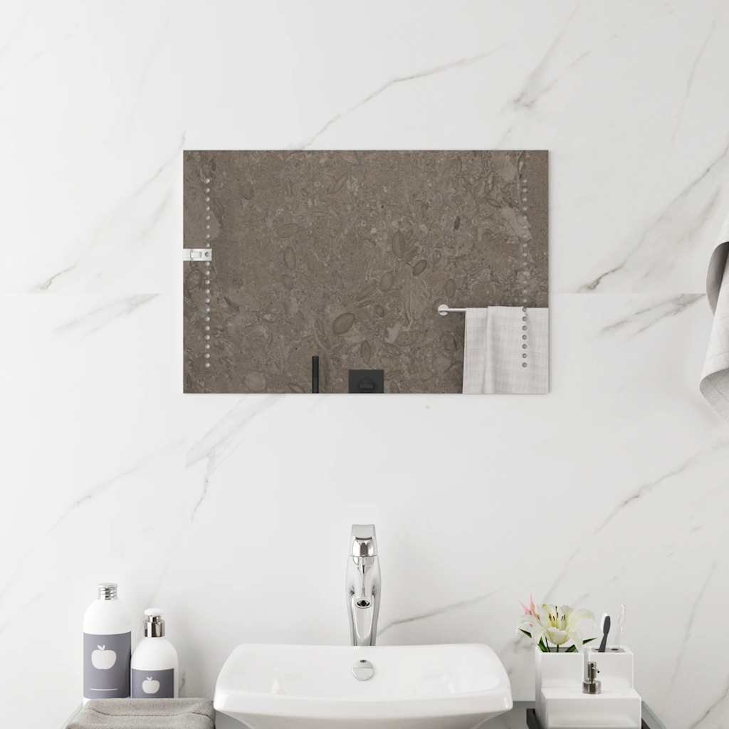 Specchio da bagno Vidaxx LED 60x40 cm