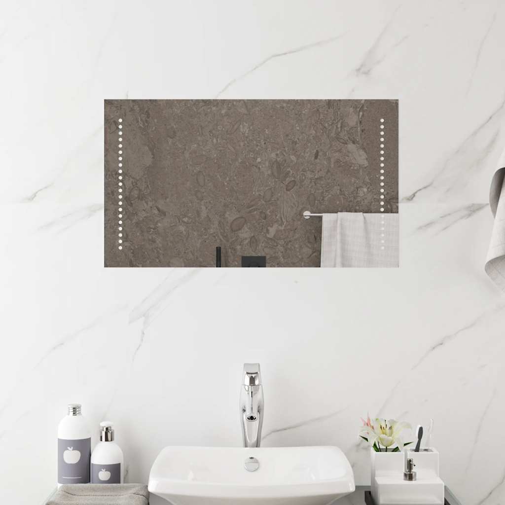 Specchio da bagno Vidaxx LED 70x40 cm