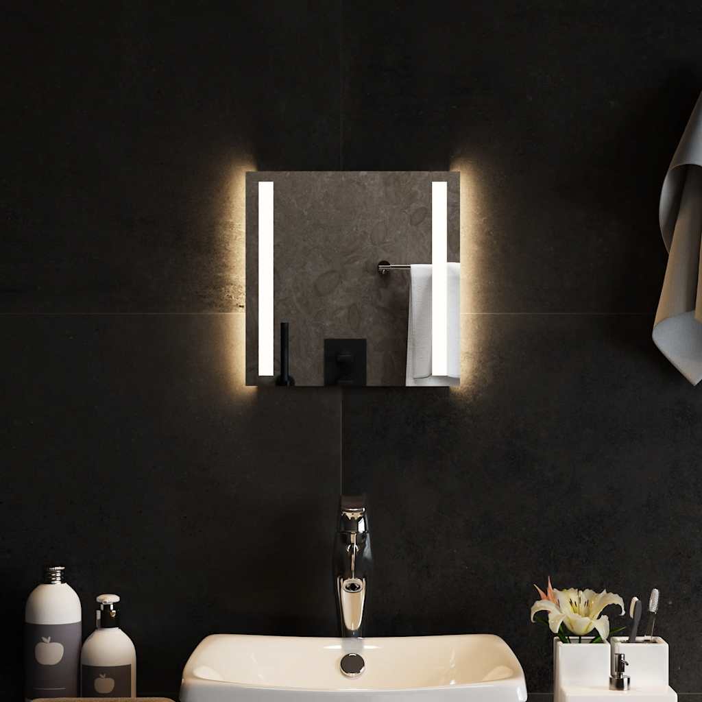 Specchio da bagno Vidaxx LED 30x30 cm