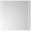 Vidaxl badkamerspiegel led 50x50 cm