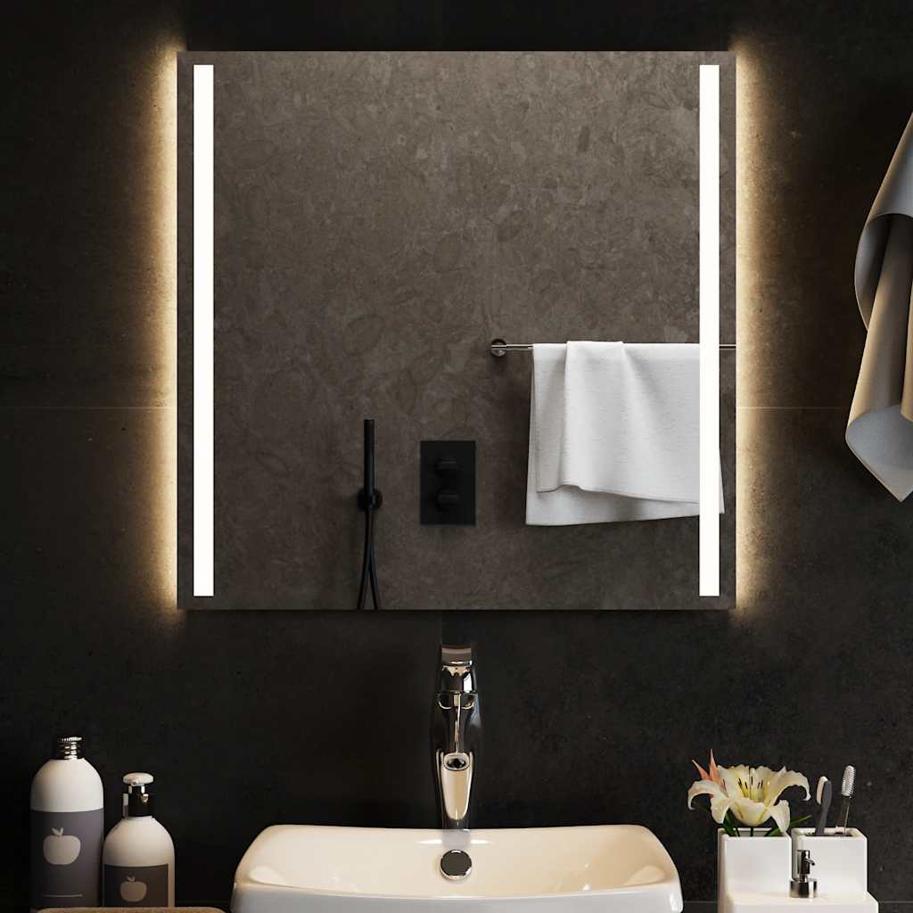 Vidaxl Specchio da bagno LED 60x60 cm