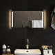 Vidaxl Mirror de baño LED 60x30 cm