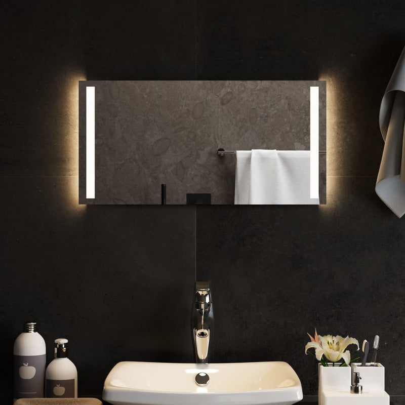 Specchio da bagno Vidaxl LED 60x30 cm