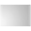 VIDAXL Specchio da bagno LED 70x50 cm
