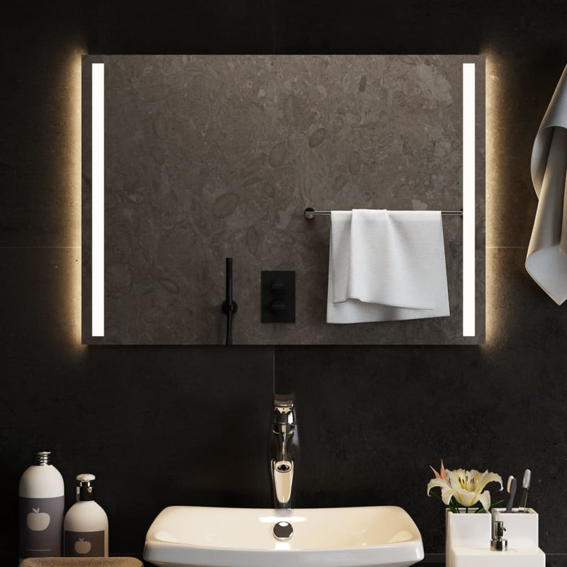VIDAXL Specchio da bagno LED 70x50 cm