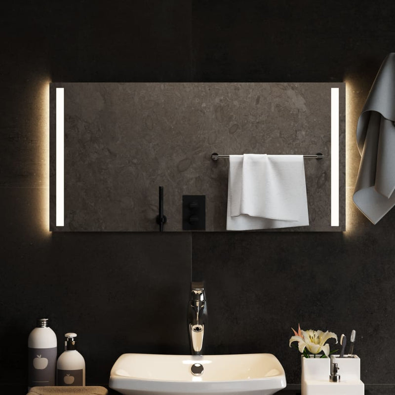 Vidaxl Specchio da bagno LED 80x40 cm