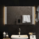 Vidaxl Specchio da bagno LED 80x50 cm
