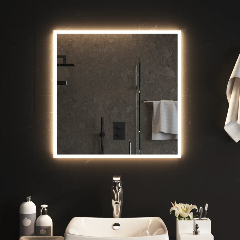 Vidaxl Specchio da bagno LED 60x60 cm