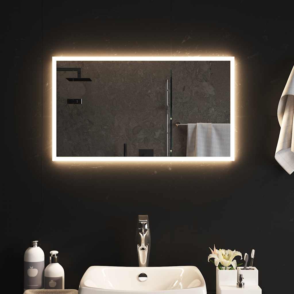 Specchio da bagno Vidaxx LED 70x40 cm
