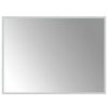 VIDAXL Specchio da bagno LED 80x60 cm