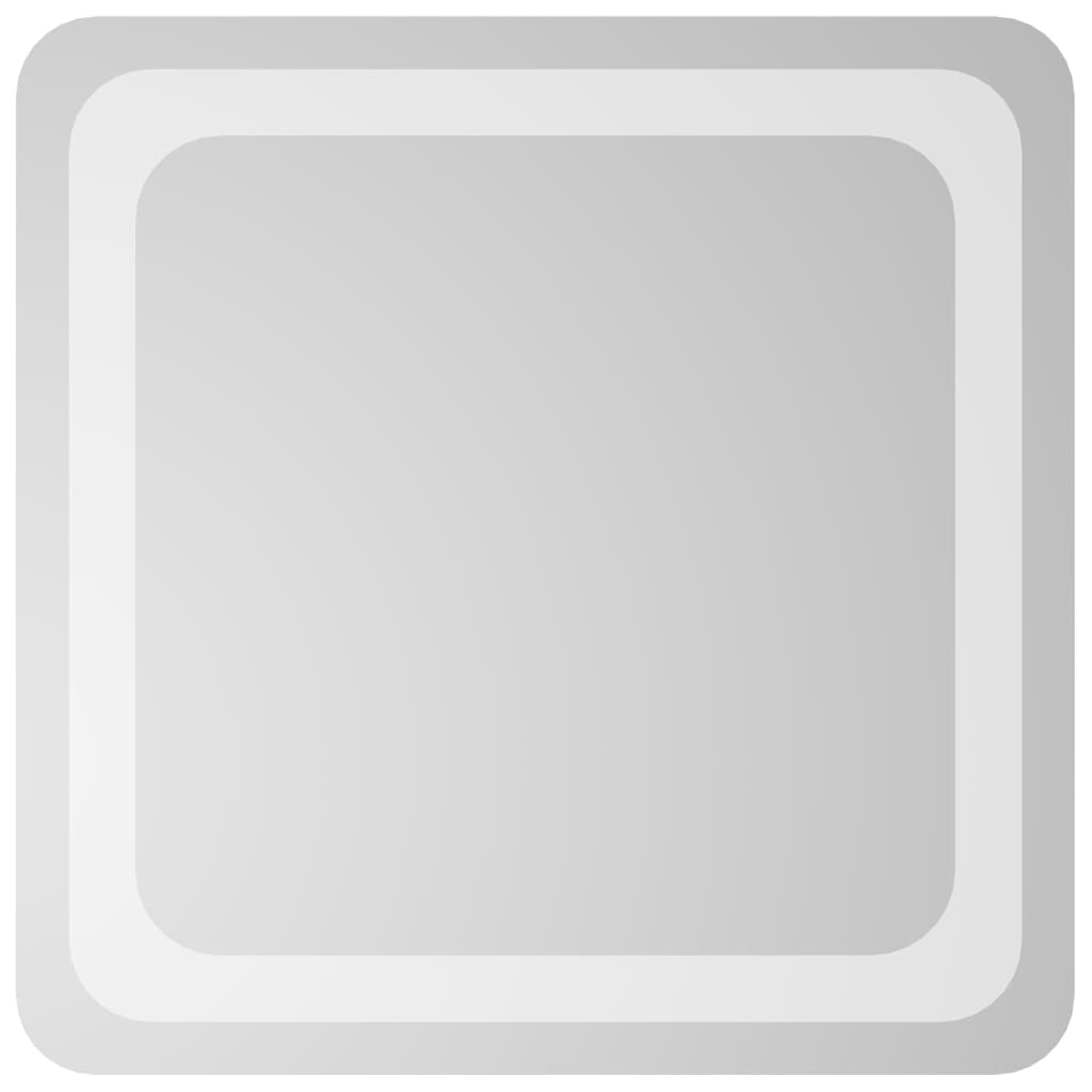 Vidaxl Bathom Mirror LED 40x40 cm