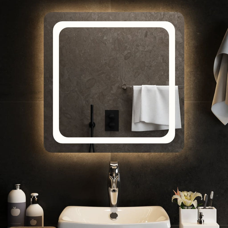 Vidaxl Specchio da bagno LED 60x60 cm