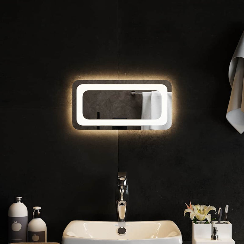 Specchio da bagno Vidaxx LED 40x20 cm