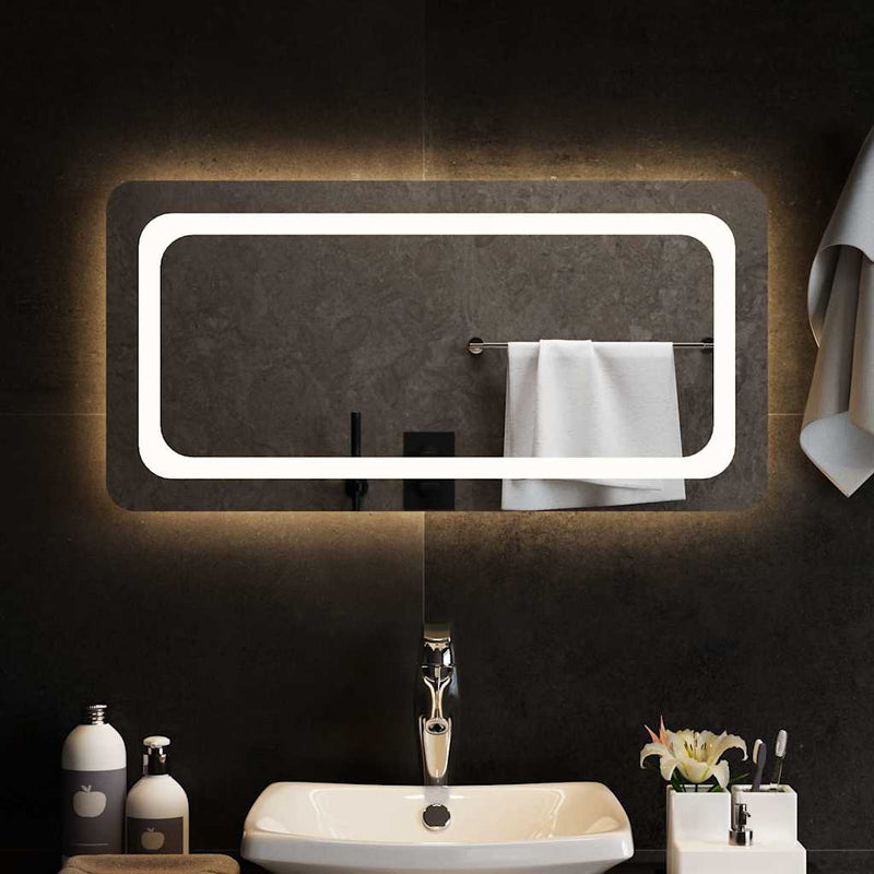 Specchio da bagno Vidaxx LED 80x40 cm