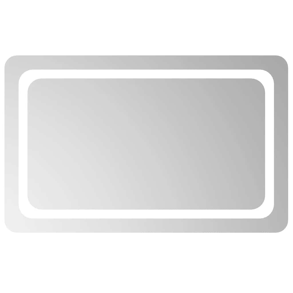 Vidaxl Specchio da bagno LED 80x50 cm