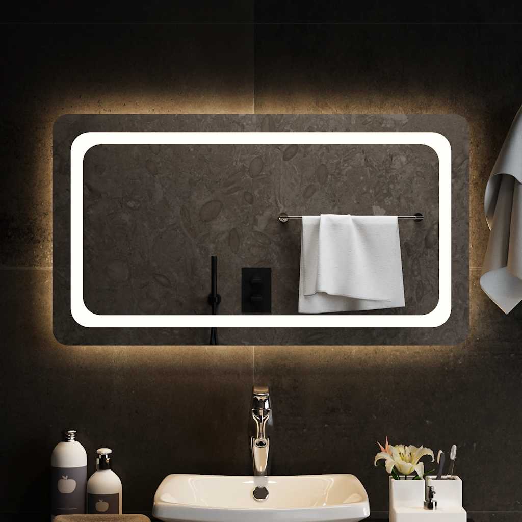 Vidaxx espejo de baño LED 90x50 cm