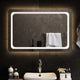 VIDAXL Specchio da bagno LED 90x60 cm