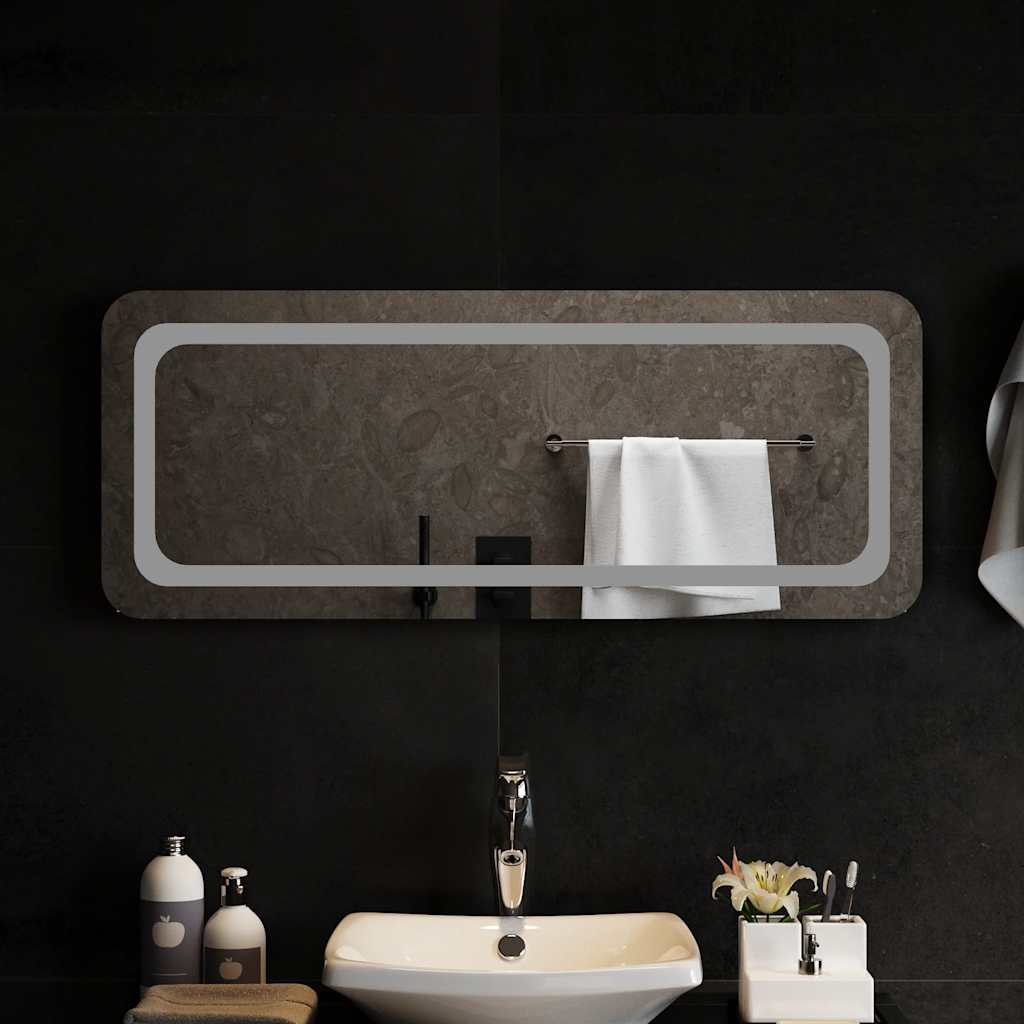 Specchio da bagno Vidaxx LED 100x40 cm
