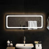 Specchio da bagno Vidaxx LED 100x40 cm