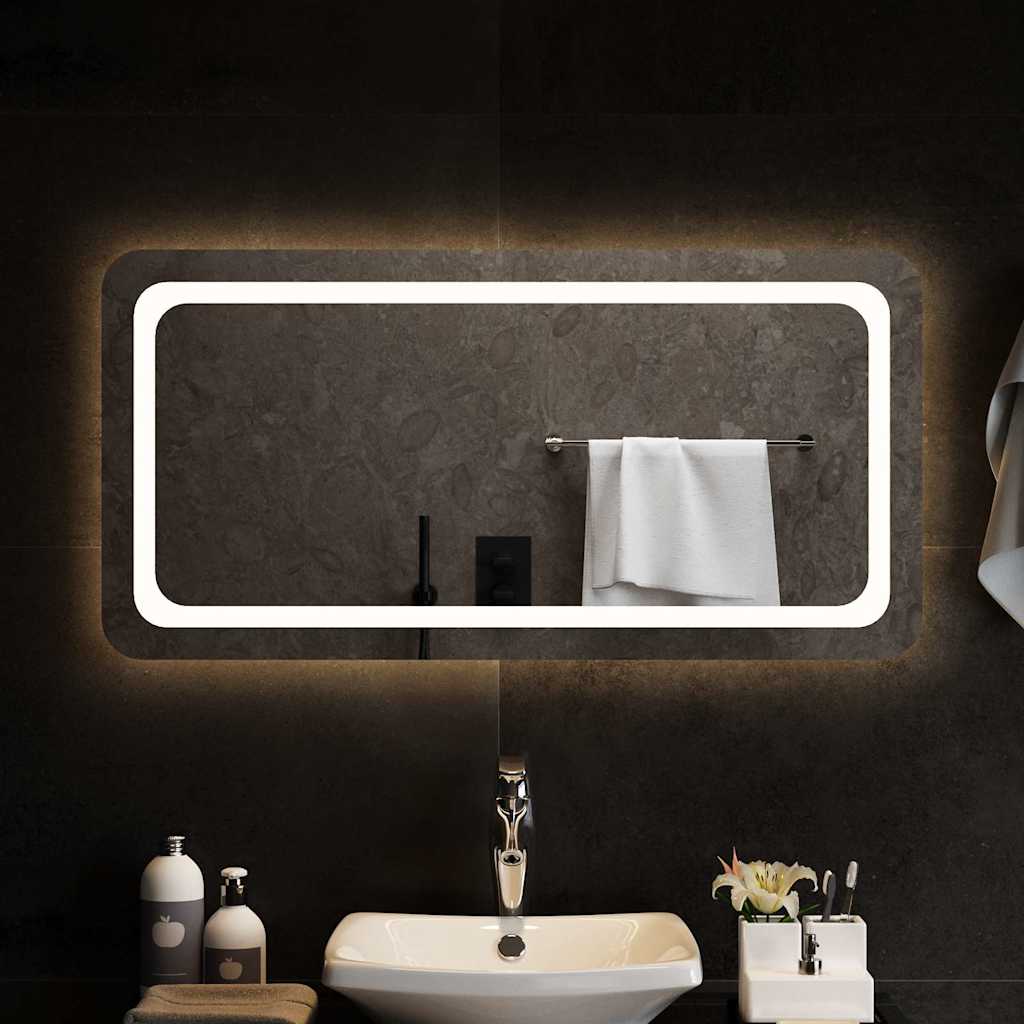 Vidaxl Specchio da bagno LED 100x50 cm