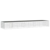 Jaula de conejo Vidaxl con 4 paneles 433x109x54 cm de hierro galvanizado