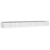 Jaula de conejo Vidaxl con 5 paneles 541x109x54 cm de hierro galvanizado