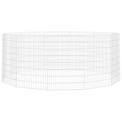 Vidaxl Animal Set 12 pannelli da ferro zincato 54x80 cm