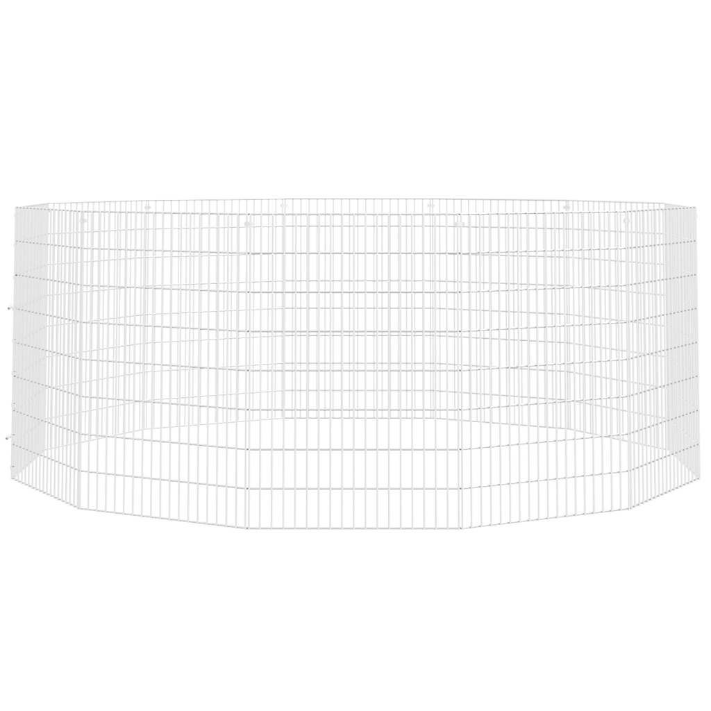 Vidaxl Animal Set 12 pannelli da ferro zincato 54x80 cm