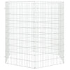 Vidaxl Animal Shelter 6 Pannelli 54x100 cm Galvanizzato