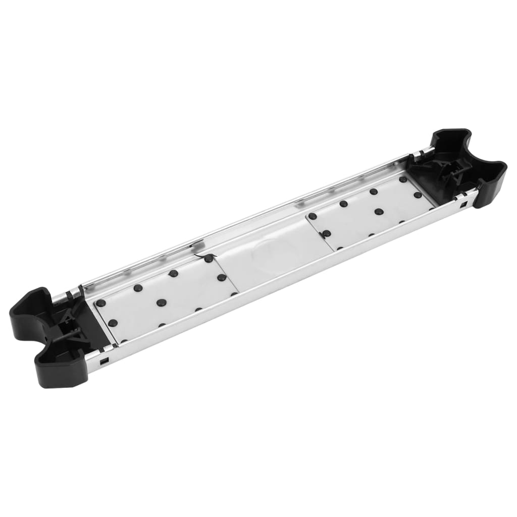 VIDAXL SCADA POLCA SCHE SCADIO 50x9x3,5 cm 304 Acciaio inossidabile