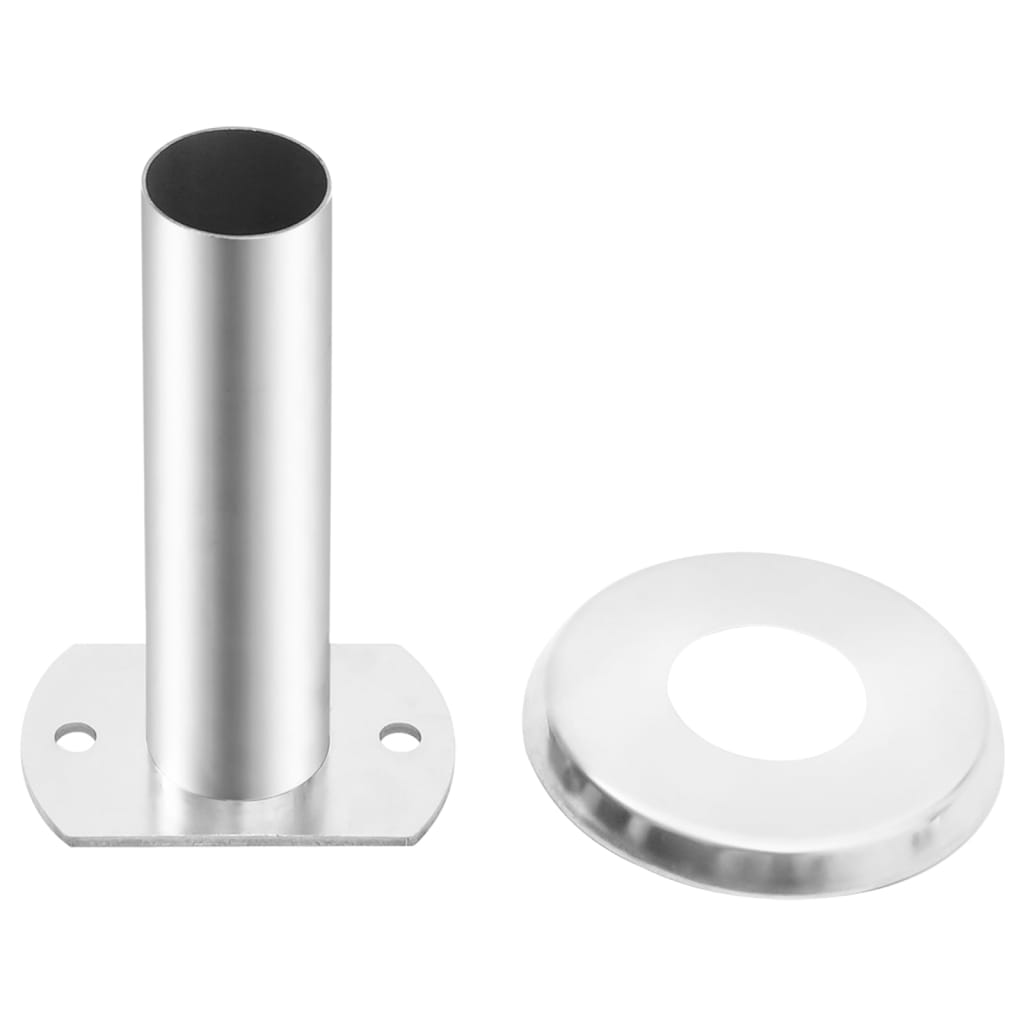Staffe per corrimano Vidaxl per piscina Ladder 2 St 304 Acciaio inossidabile