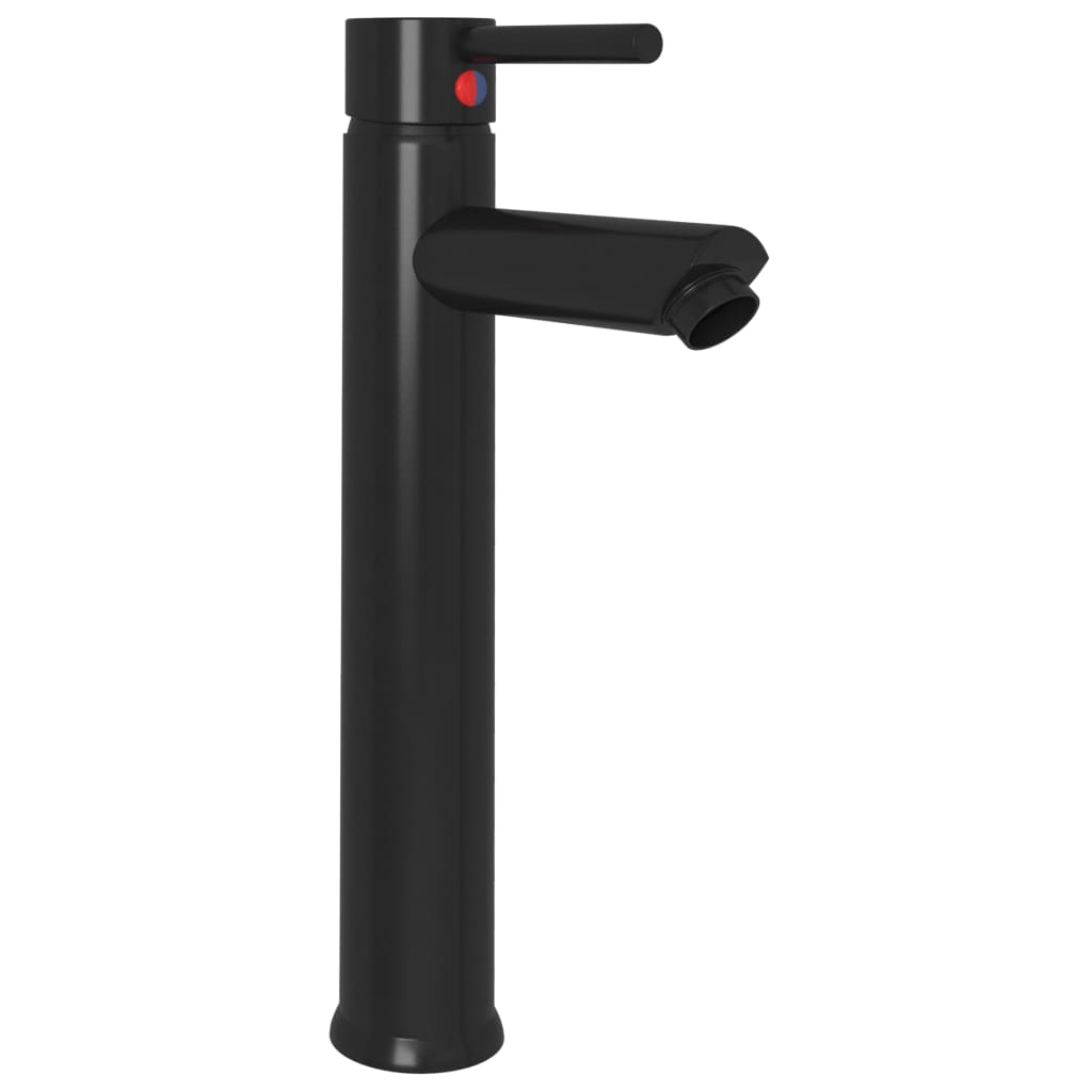 Vidaxl Washbasin con gru e vetro pop-up trasparente