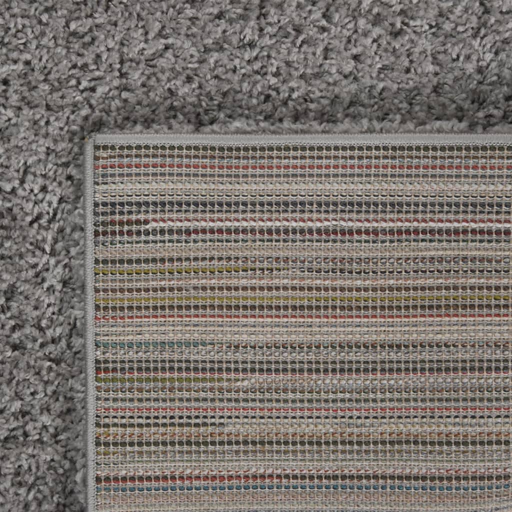 Alfombra Vidaxl Shaggy High Pile 160x230 cm Gray
