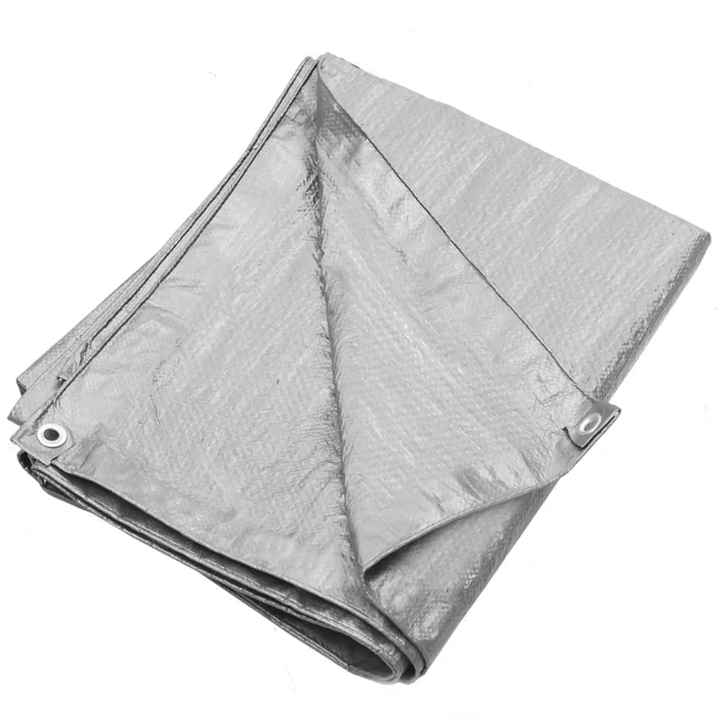 Dispositivo Vidaxl 90 g m² 8x10 m HDPE GRIS
