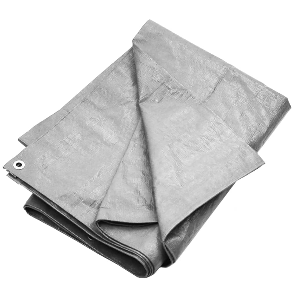 Dispositivo Vidaxl 180 g m² 2x3 m HDPE grigio