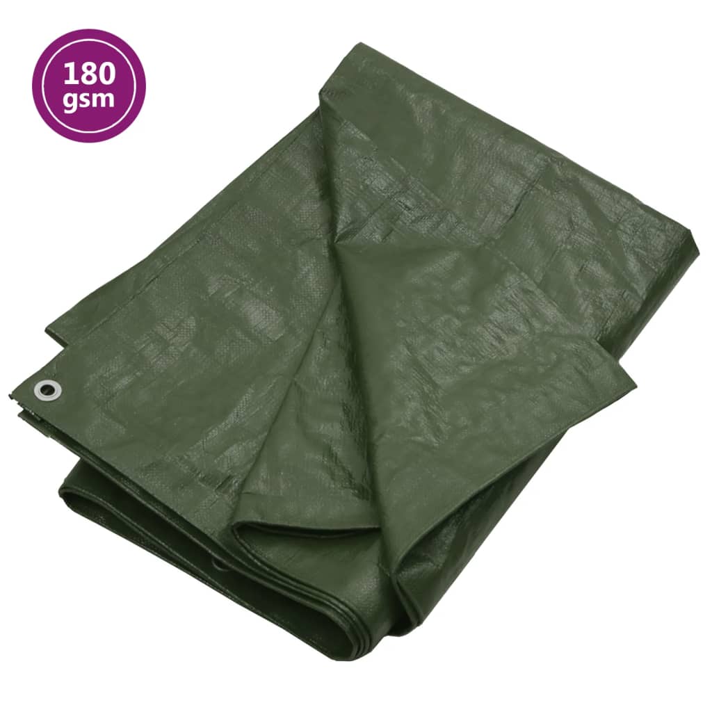 Vidaxl Device Sail 180 G m² 3x6 m HDPE Green