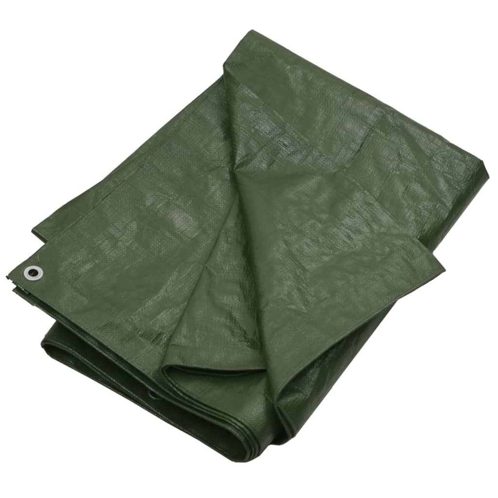 Vidaxl dekzeil 180 g m² 4x6 m hdpe groen