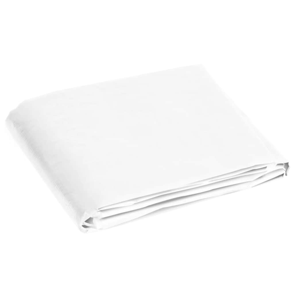 Dispositivo Vidaxl 180 g m² 8x8 m HDPE bianco