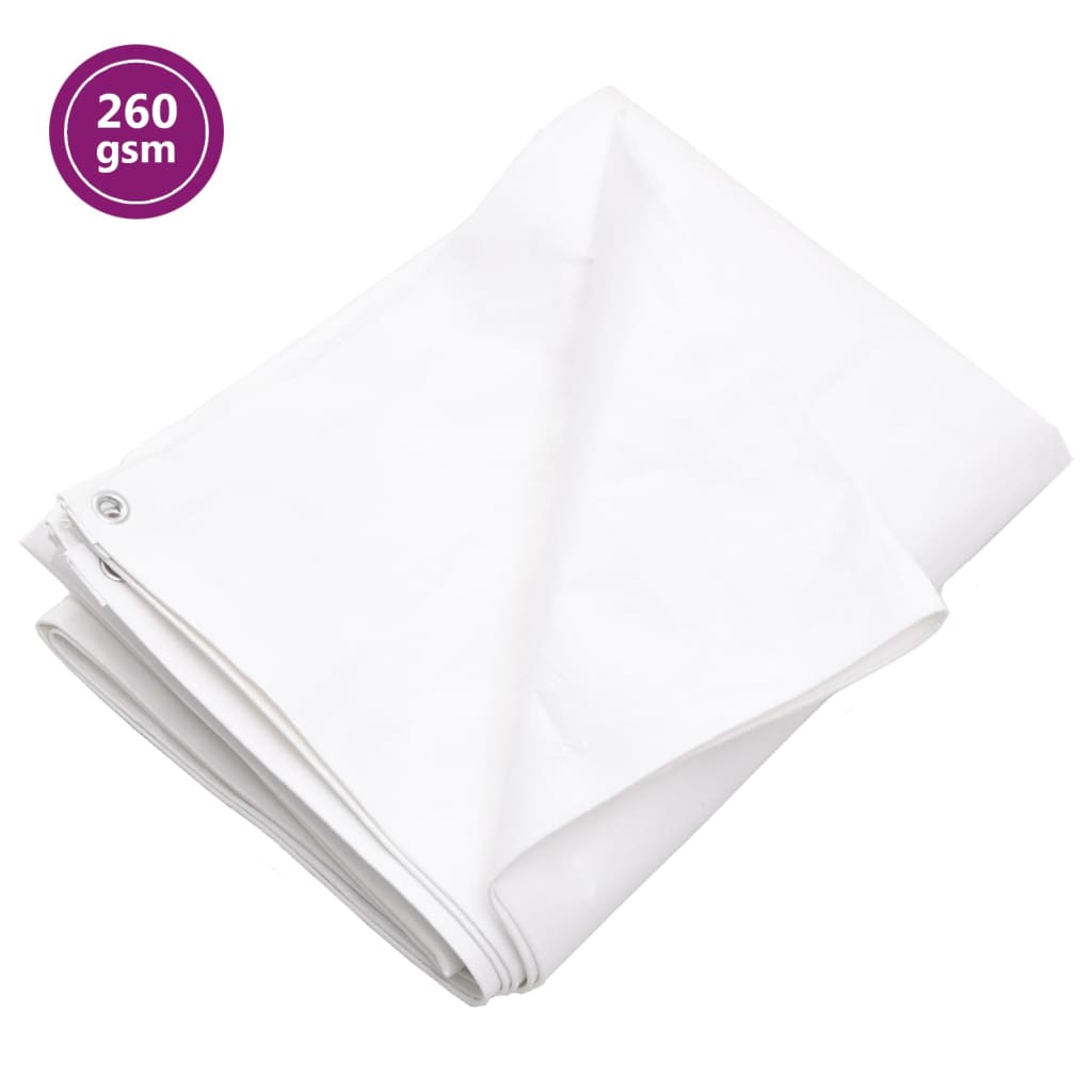 Vidaxl Device Sail 260 G m² 4x4 m HDPE bianco