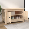 Gabinete de zapatos Vidaxl 70x38x45.5 cm de pino sólido